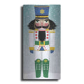 Luxe Metal Art 'Joyful Nutcracker IV' by Ryan Fowler, Metal Wall Art