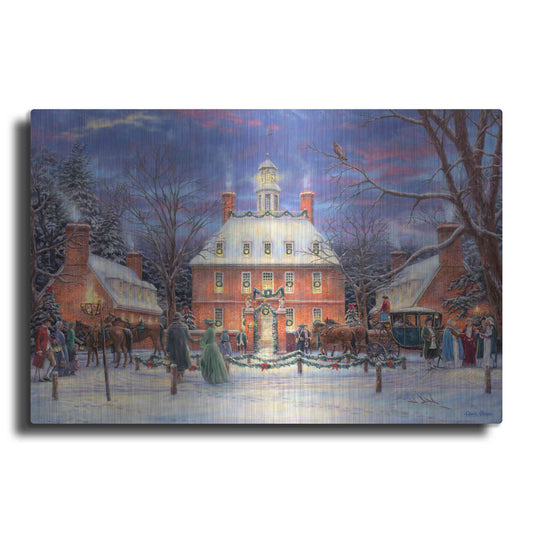 Luxe Metal Art 'The Governor's Party' by Chuck Pinson, Metal Wall Art