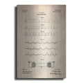 Luxe Metal Art 'Telegraphy Blueprint Patent Parchment' Metal Wall Art