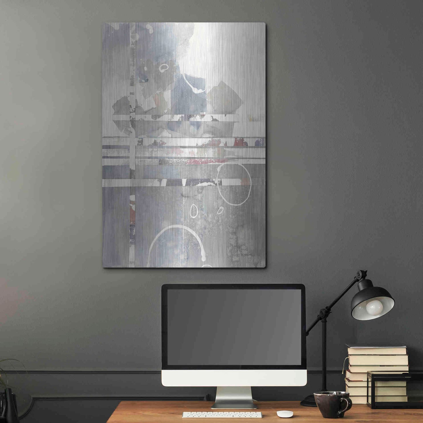 Luxe Metal Art 'Inbound Traffic' by Mike Schick, Metal Wall Art,24x36
