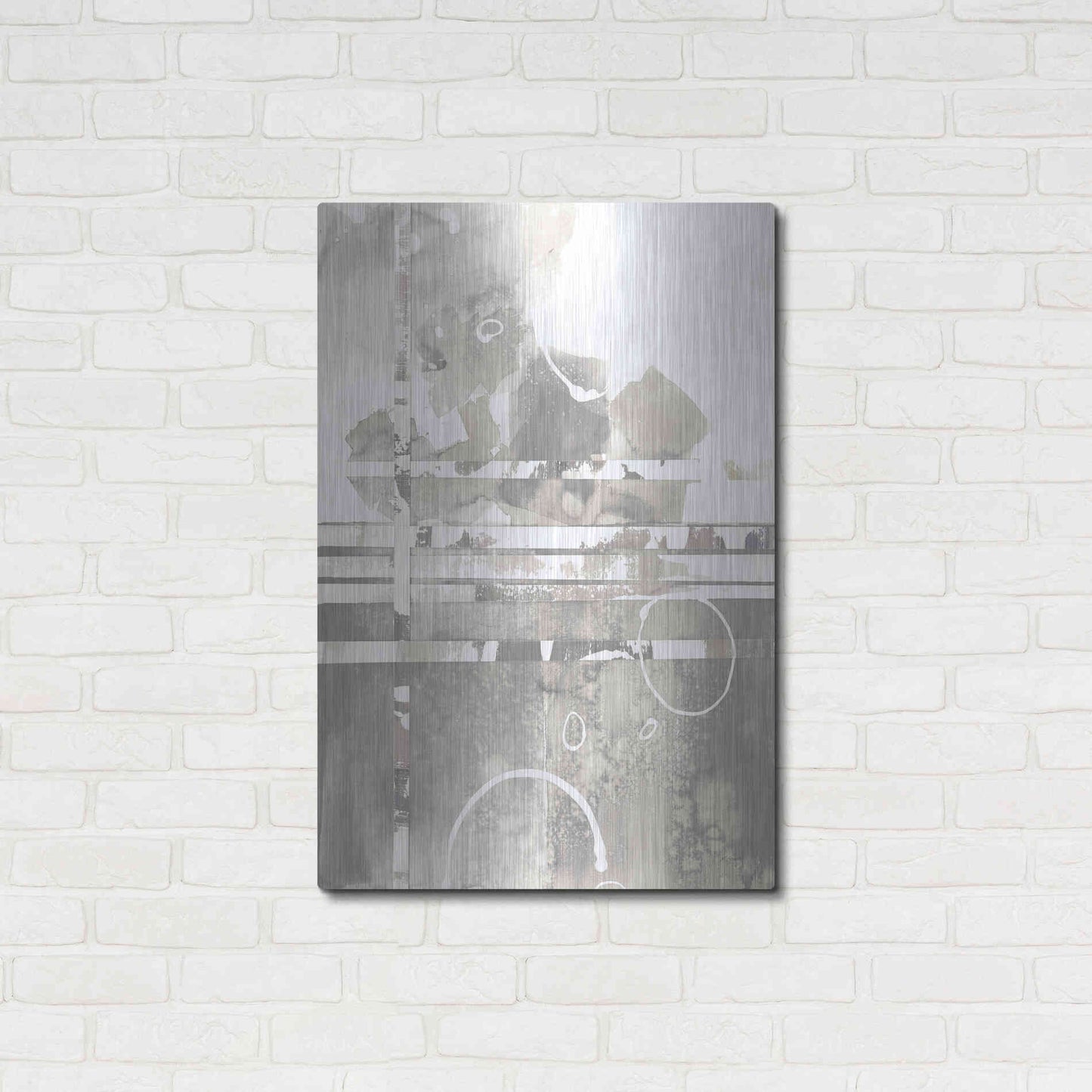 Luxe Metal Art 'Inbound Traffic Neutral' by Mike Schick, Metal Wall Art,24x36