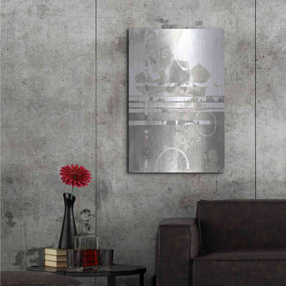 Luxe Metal Art 'Inbound Traffic Neutral' by Mike Schick, Metal Wall Art,24x36