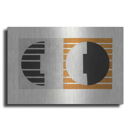 Luxe Metal Art 'Latitude' by Mike Schick, Metal Wall Art