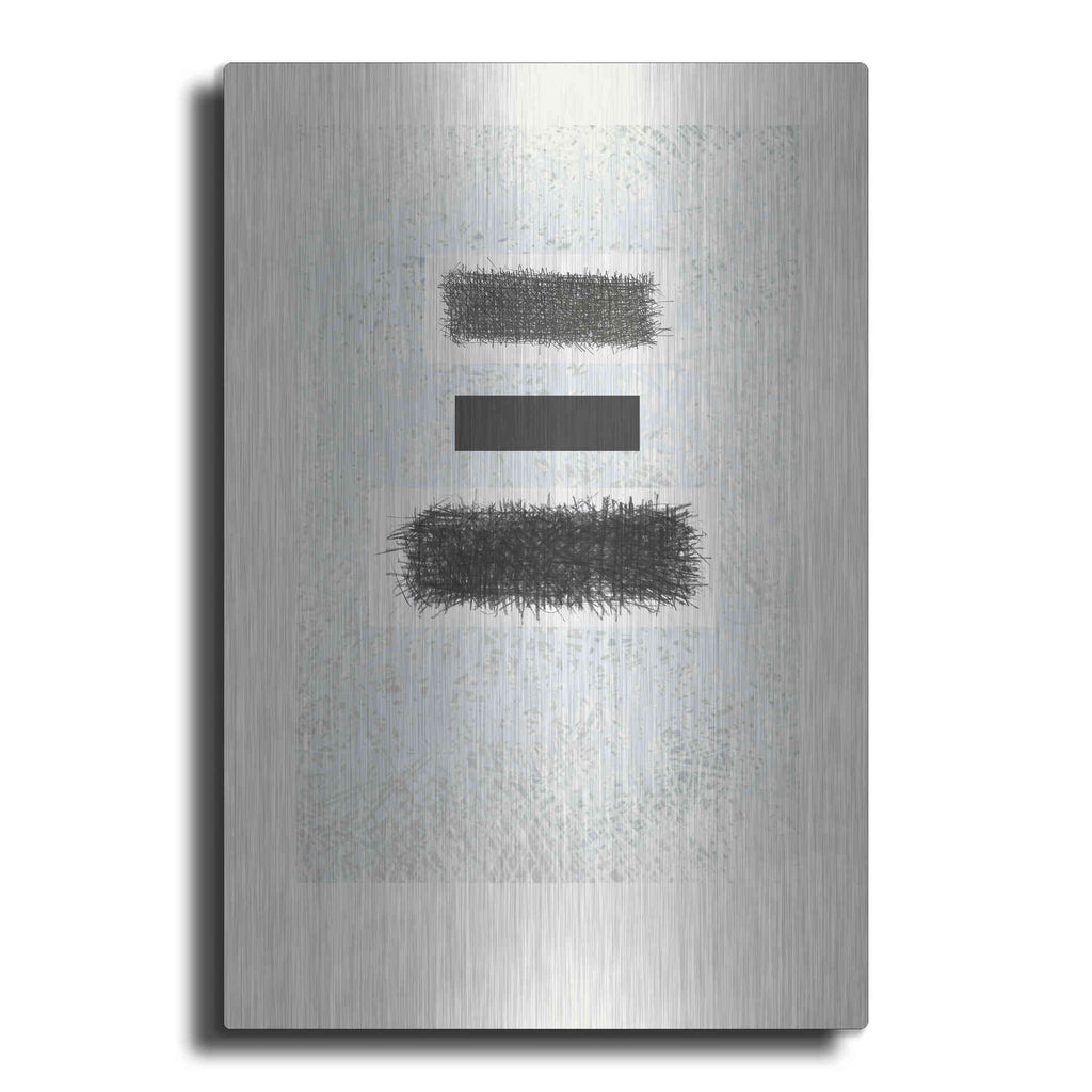 Luxe Metal Art 'Blackout' by Mike Schick, Metal Wall Art