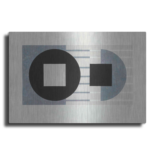 Luxe Metal Art 'Laterally Speaking' by Mike Schick, Metal Wall Art