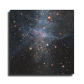 Luxe Metal Art 'Mystic Mountain Infrared' Hubble Space Telescope Metal Wall Art
