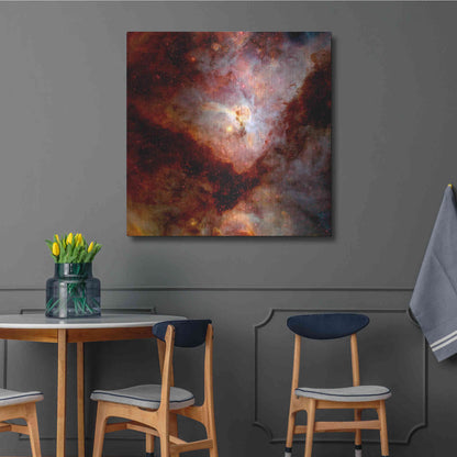 Luxe Metal Art 'Dark Nebulae' Hubble Space Telescope Metal Wall Art,36x36