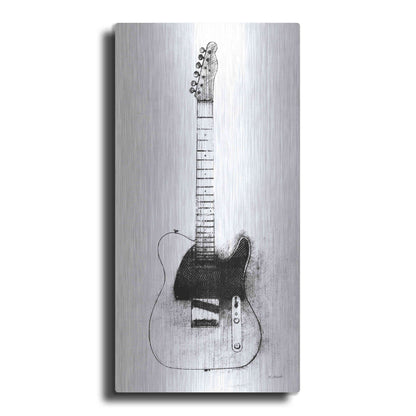 Luxe Metal Art 'Garage Band I' by Mike Schick, Metal Wall Art