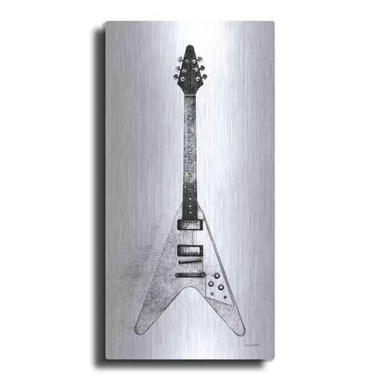 Luxe Metal Art 'Garage Band III' by Mike Schick, Metal Wall Art