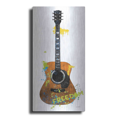 Luxe Metal Art 'Garage Band II Graffiti' by Mike Schick, Metal Wall Art