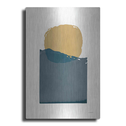 Luxe Metal Art 'Buoyant Dark' by Mike Schick, Metal Wall Art