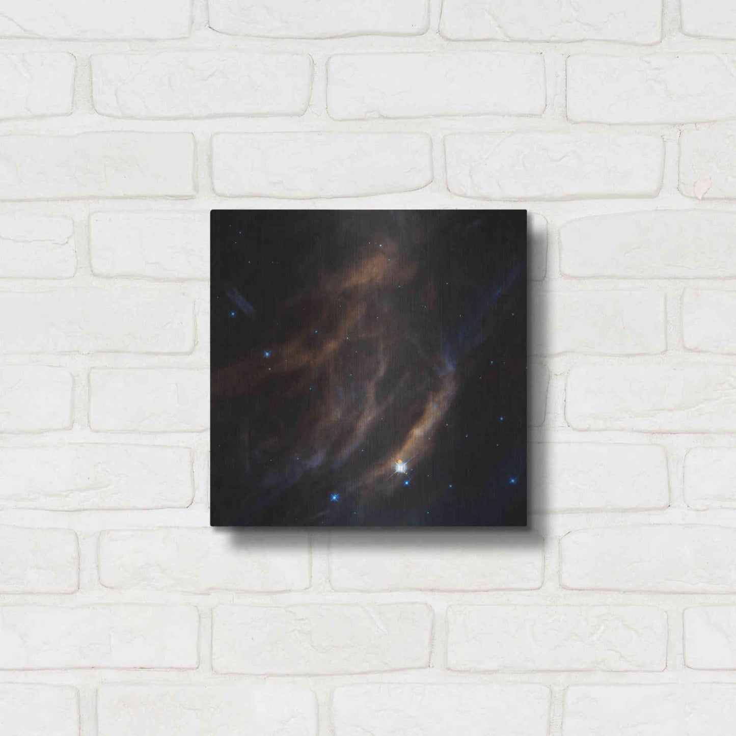 Luxe Metal Art 'Within Canis Majoris' Hubble Space Telescope Metal Wall Art,12x12