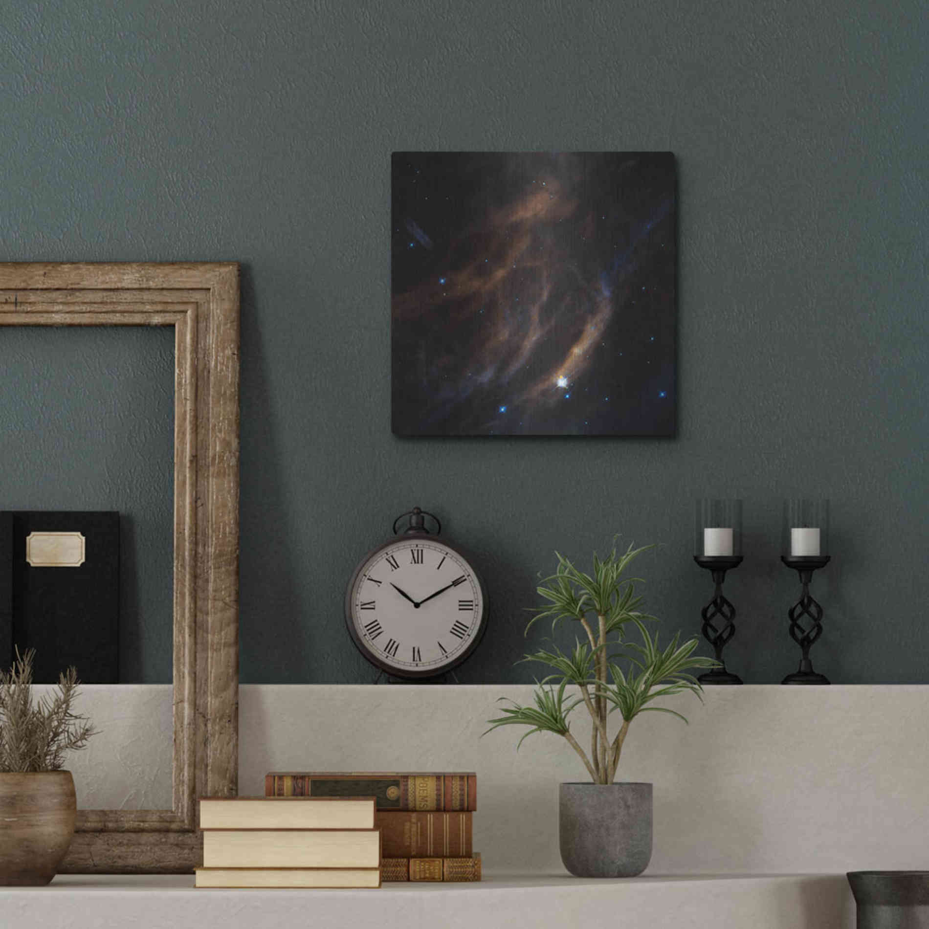Luxe Metal Art 'Within Canis Majoris' Hubble Space Telescope Metal Wall Art,12x12