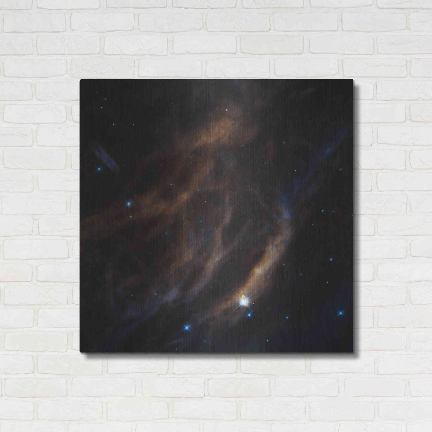 Luxe Metal Art 'Within Canis Majoris' Hubble Space Telescope Metal Wall Art,36x36