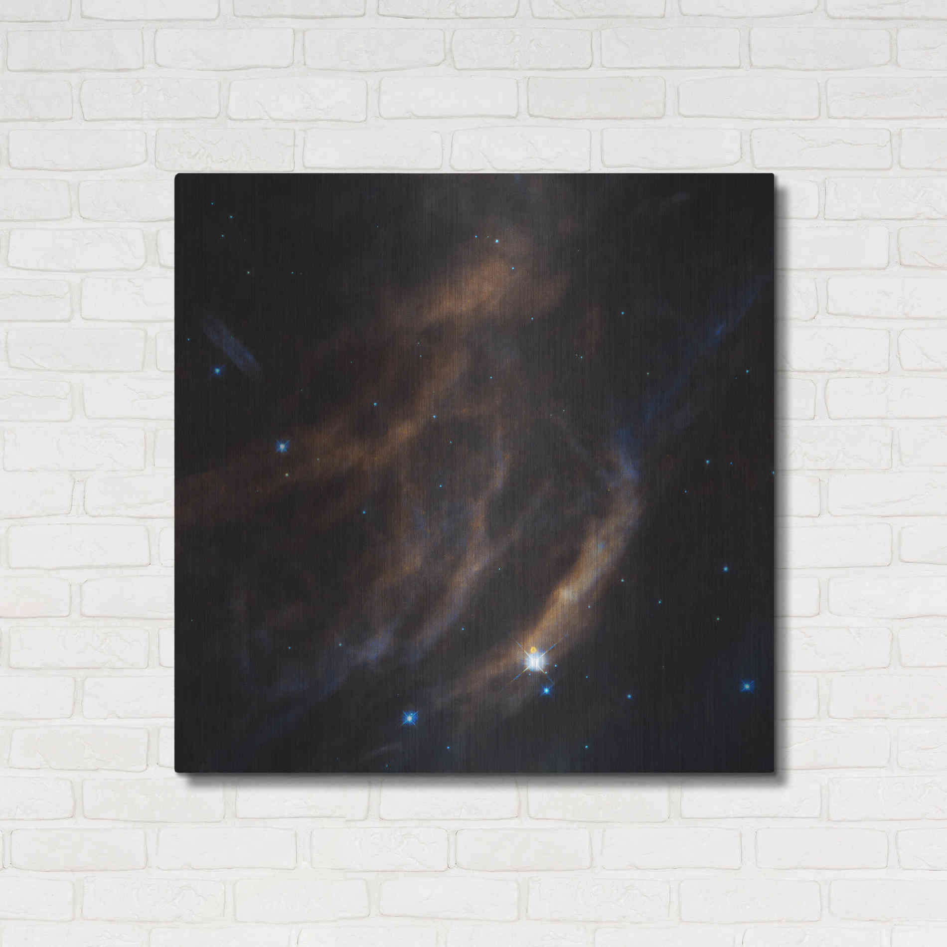 Luxe Metal Art 'Within Canis Majoris' Hubble Space Telescope Metal Wall Art,36x36