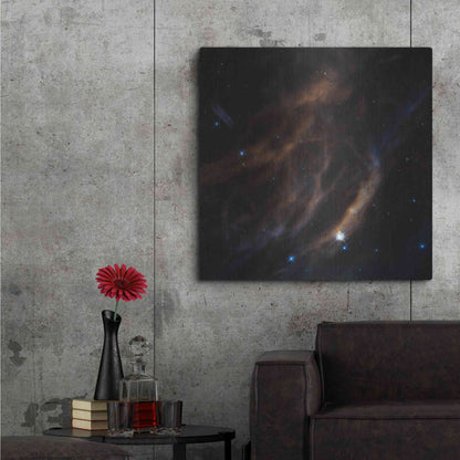 Luxe Metal Art 'Within Canis Majoris' Hubble Space Telescope Metal Wall Art,36x36