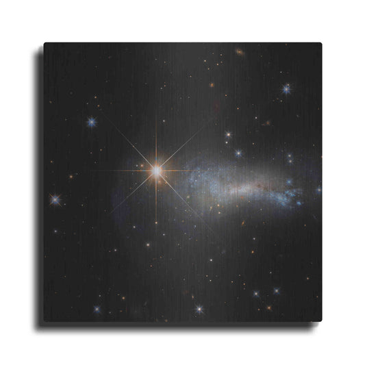 Luxe Metal Art 'Outshine' Hubble Space Telescope Metal Wall Art
