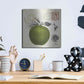 Luxe Metal Art 'Apple Notes' by Studio Mousseau, Metal Wall Art,12x12