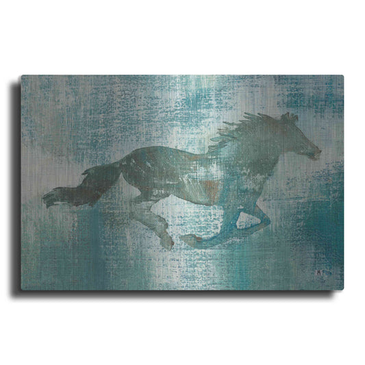 Luxe Metal Art 'Mustang Study' by Studio Mousseau, Metal Wall Art