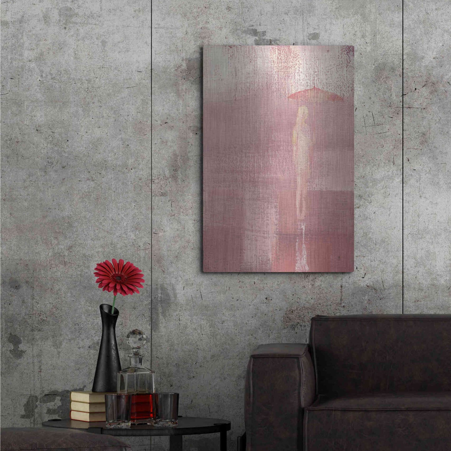 Luxe Metal Art 'Imagine I' by Studio Mousseau, Metal Wall Art,24x36