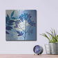 Luxe Metal Art 'Blue Sky Garden I' by Studio Mousseau, Metal Wall Art,12x12