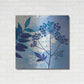 Luxe Metal Art 'Blue Sky Garden I' by Studio Mousseau, Metal Wall Art,36x36