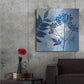 Luxe Metal Art 'Blue Sky Garden I' by Studio Mousseau, Metal Wall Art,36x36