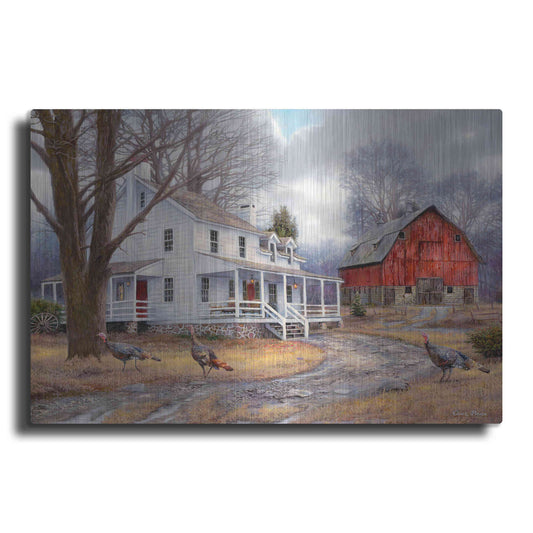 Luxe Metal Art 'The Way It Used To Be' by Chuck Pinson, Metal Wall Art