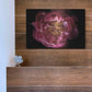 Luxe Metal Art 'Coral Peony' by Elise Catterall, Metal Wall Art,16x12