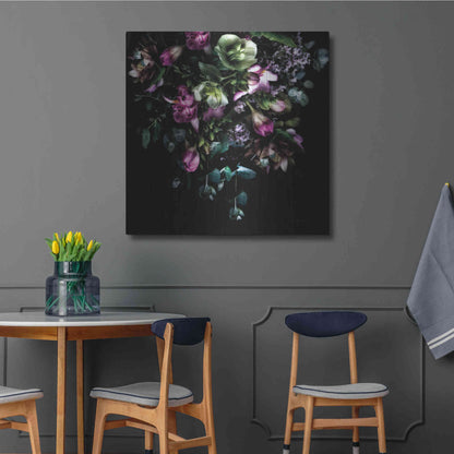 Luxe Metal Art 'Hellebores Bouquet' by Elise Catterall, Metal Wall Art,36x36