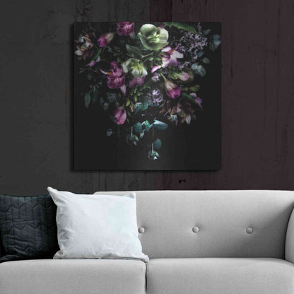 Luxe Metal Art 'Hellebores Bouquet' by Elise Catterall, Metal Wall Art,36x36