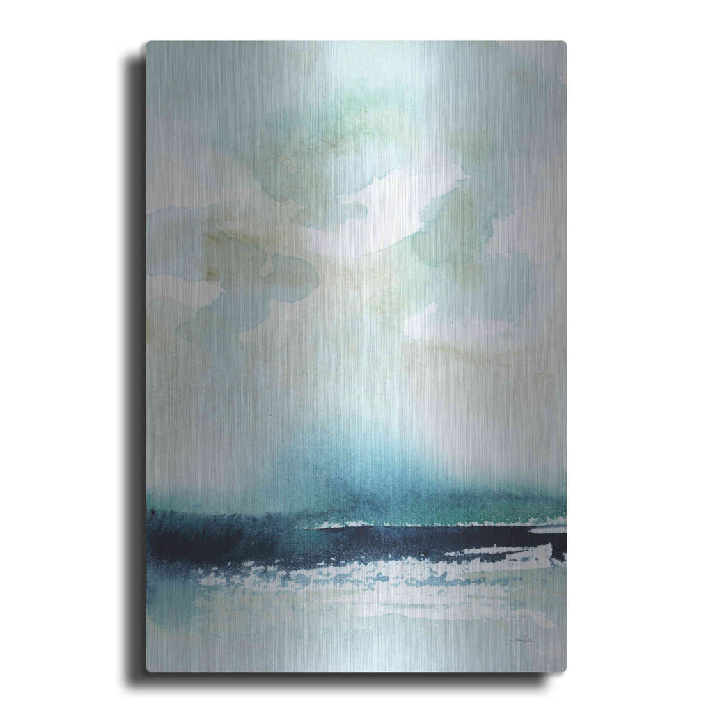 Luxe Metal Art 'Seascape' by Katrina Pete, Metal Wall Art