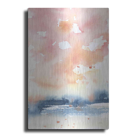 Luxe Metal Art 'Sunrise Seascape II' by Katrina Pete, Metal Wall Art