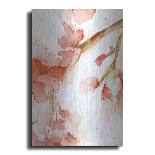 Luxe Metal Art 'Blossom I Crop' by Katrina Pete, Metal Wall Art