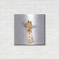 Luxe Metal Art 'Baby Giraffe' by Katrina Pete, Metal Wall Art,24x24