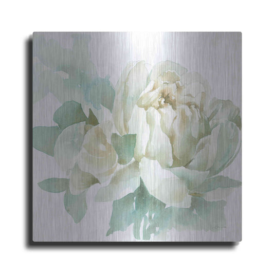 Luxe Metal Art 'Poetic Blooming I' by Katrina Pete, Metal Wall Art