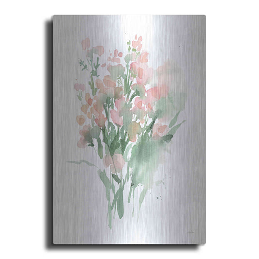 Luxe Metal Art 'Vibrant Blooms II' by Katrina Pete, Metal Wall Art