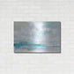 Luxe Metal Art 'Ocean Dreaming Pale Blue' by Katrina Pete, Metal Wall Art,36x24