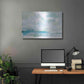 Luxe Metal Art 'Ocean Dreaming Pale Blue' by Katrina Pete, Metal Wall Art,36x24