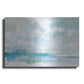 Luxe Metal Art 'Ocean Dreaming Pale Blue' by Katrina Pete, Metal Wall Art