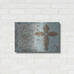 Luxe Metal Art 'Faith Hope Love' by Lisa Audit, Metal Wall Art,,24x16