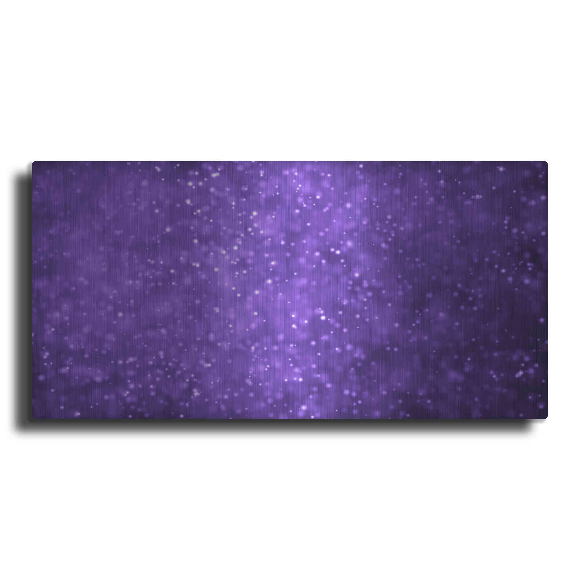 Luxe Metal Art 'Grape Soda' by Unknown Artist, Metal Wall Art