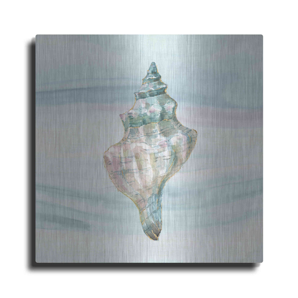 Luxe Metal Art 'Ocean Dream VIII' by Lisa Audit, Metal Wall Art,