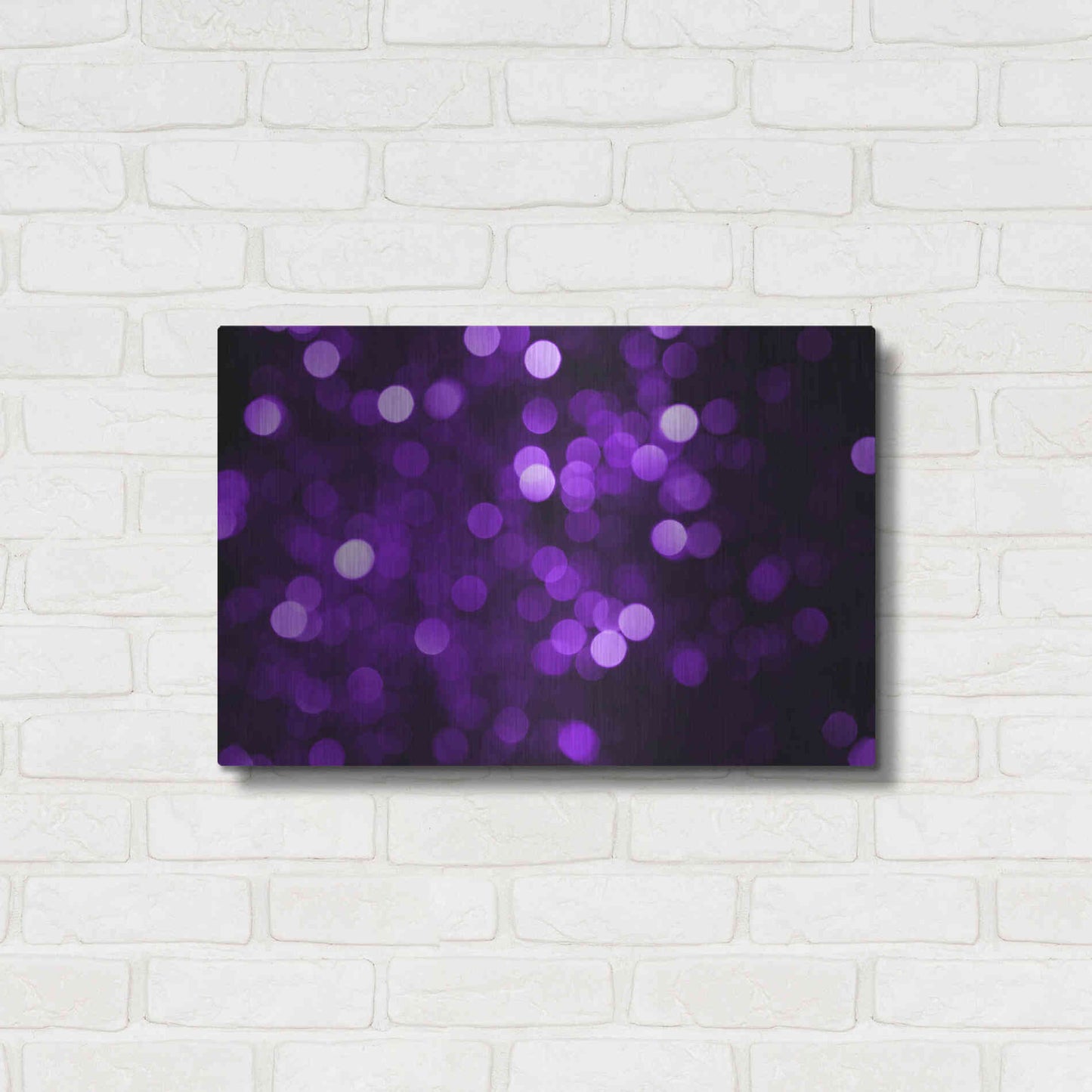 Luxe Metal Art 'Cyber Grapesh' by Unknown Artist, Metal Wall Art,24x16