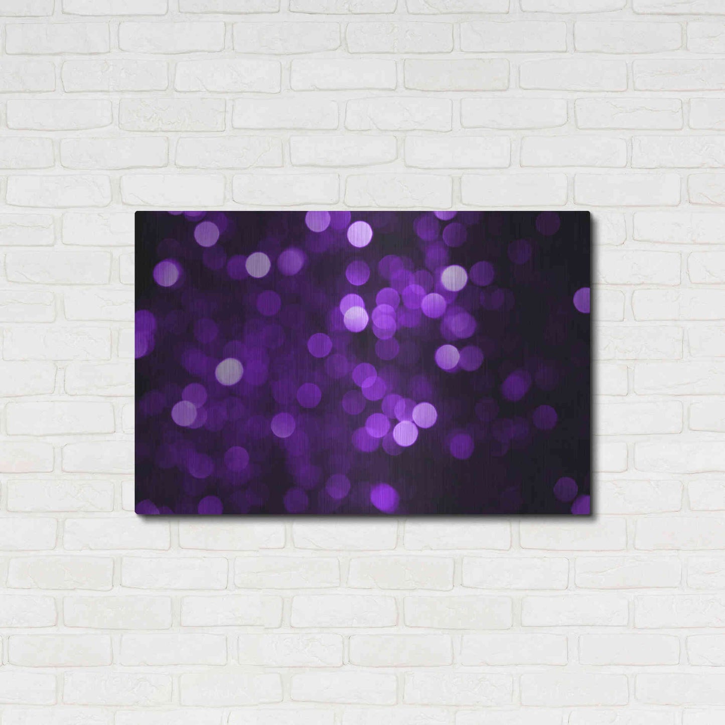 Luxe Metal Art 'Cyber Grapesh' by Unknown Artist, Metal Wall Art,36x24