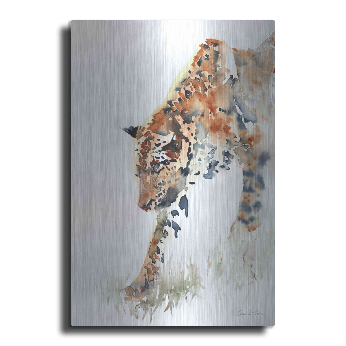 Luxe Metal Art 'Slowly Does It' by Alan Majchrowicz, Metal Wall Art