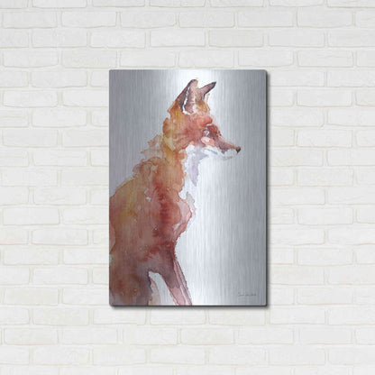 Luxe Metal Art 'Sly As A Fox' by Alan Majchrowicz, Metal Wall Art,24x36