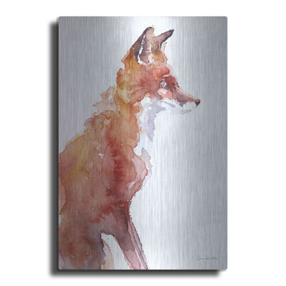 Luxe Metal Art 'Sly As A Fox' by Alan Majchrowicz, Metal Wall Art