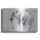 Luxe Metal Art 'Lone Elephant Gray' by Alan Majchrowicz, Metal Wall Art