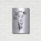 Luxe Metal Art 'Village Cow Gray' by Alan Majchrowicz, Metal Wall Art,16x24